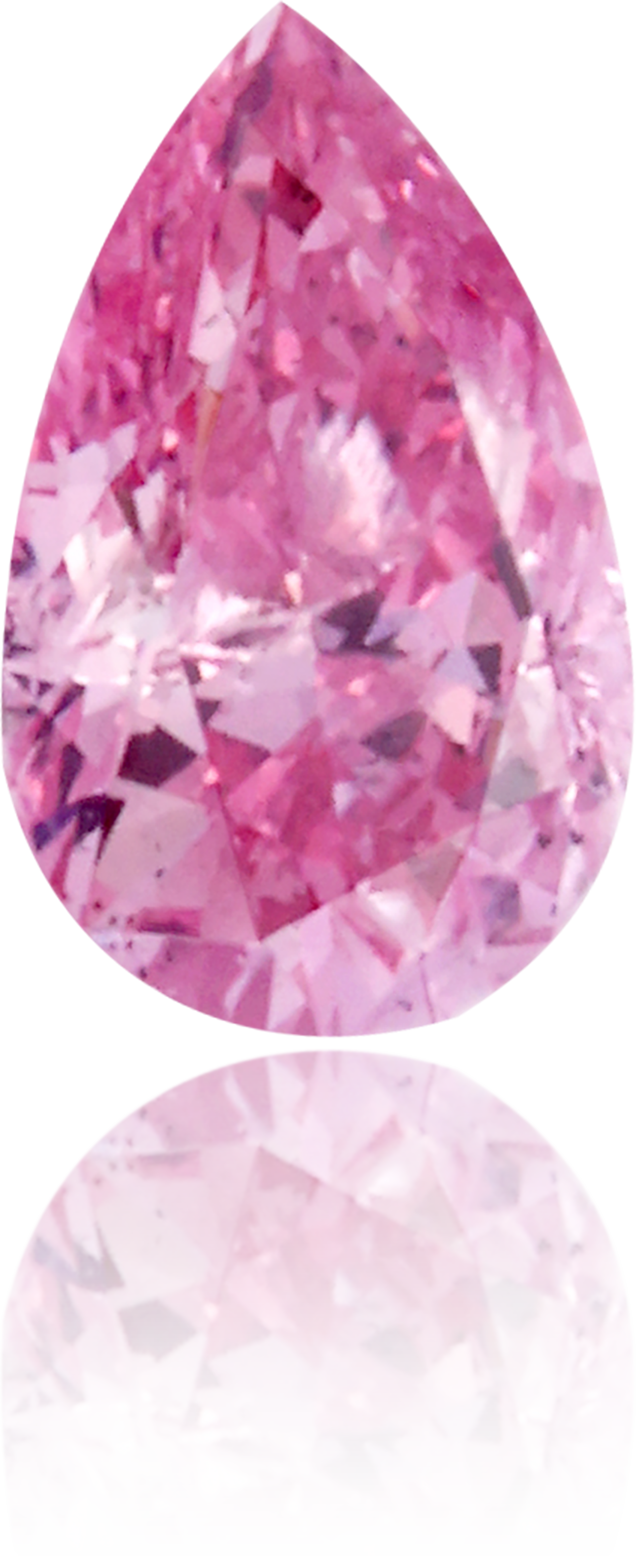 Natural Purple Diamond Pear Shape 0.21 ct Polished