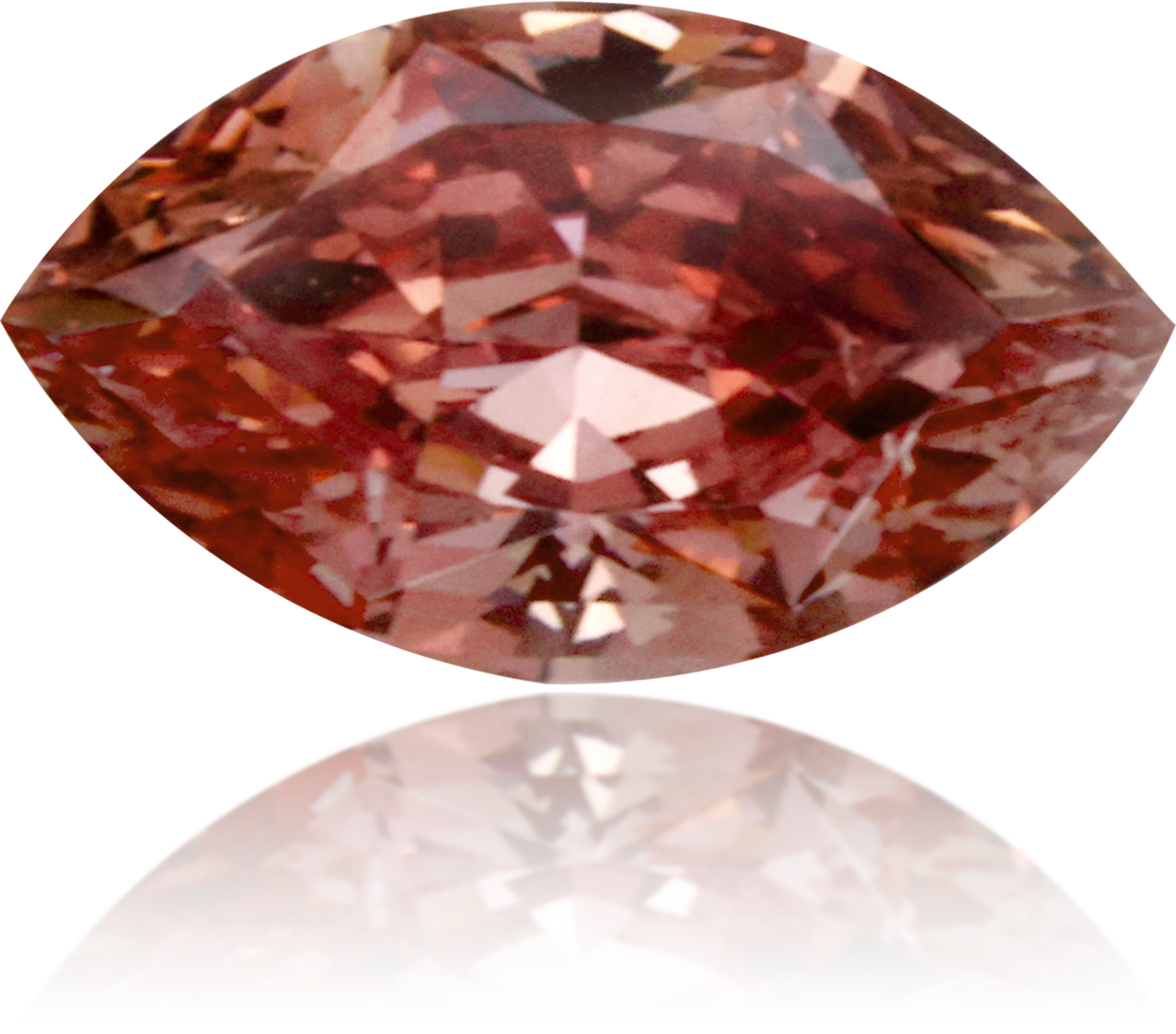Natural Pink Diamond Marquise 0.28 ct Polished