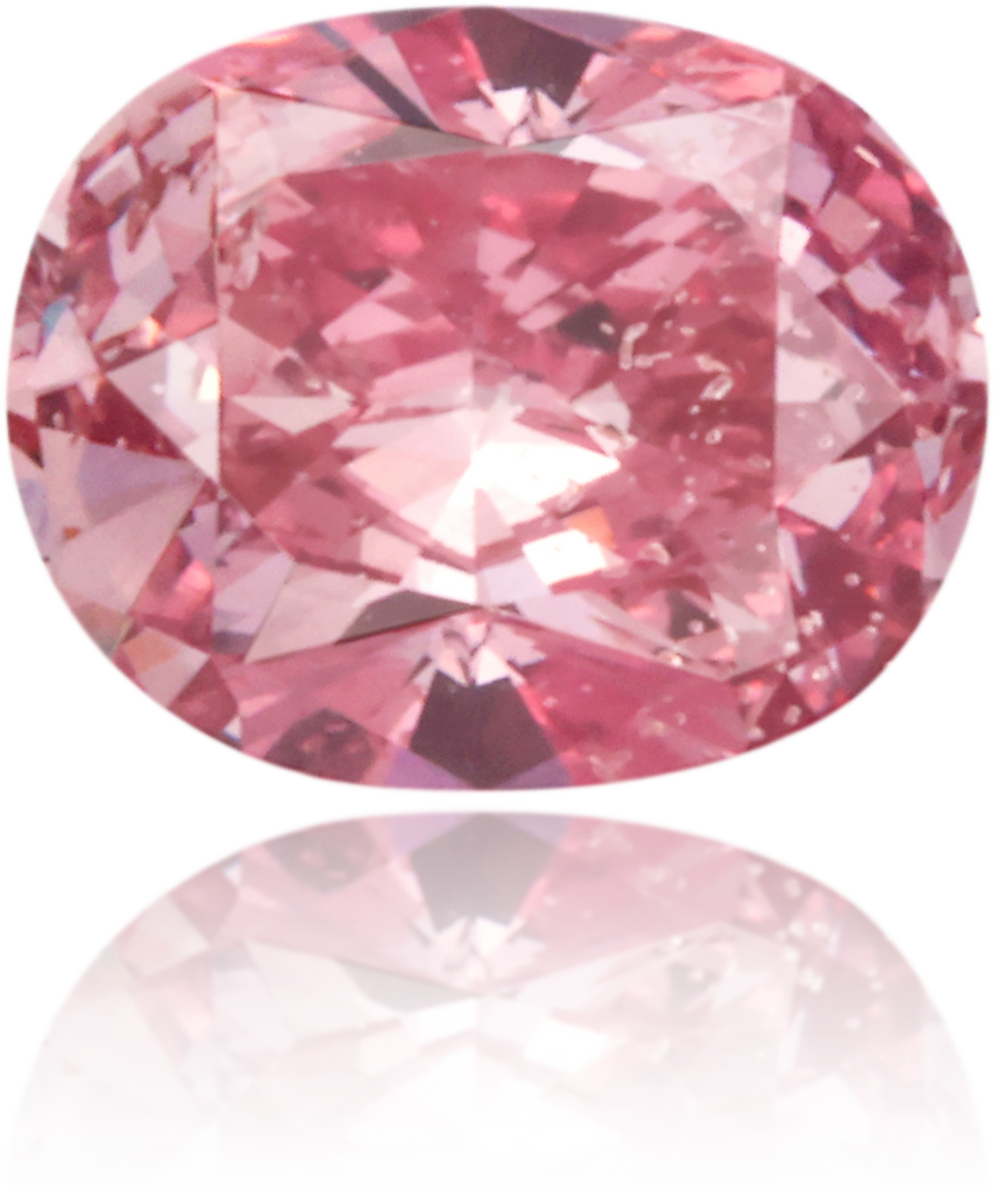 Natural Pink Diamond Oval 0.30 ct Polished