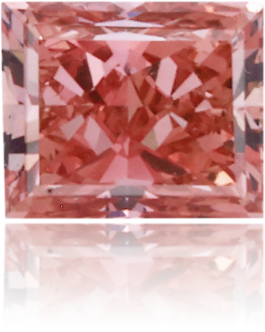 Natural Pink Diamond Rectangle 0.34 ct Polished