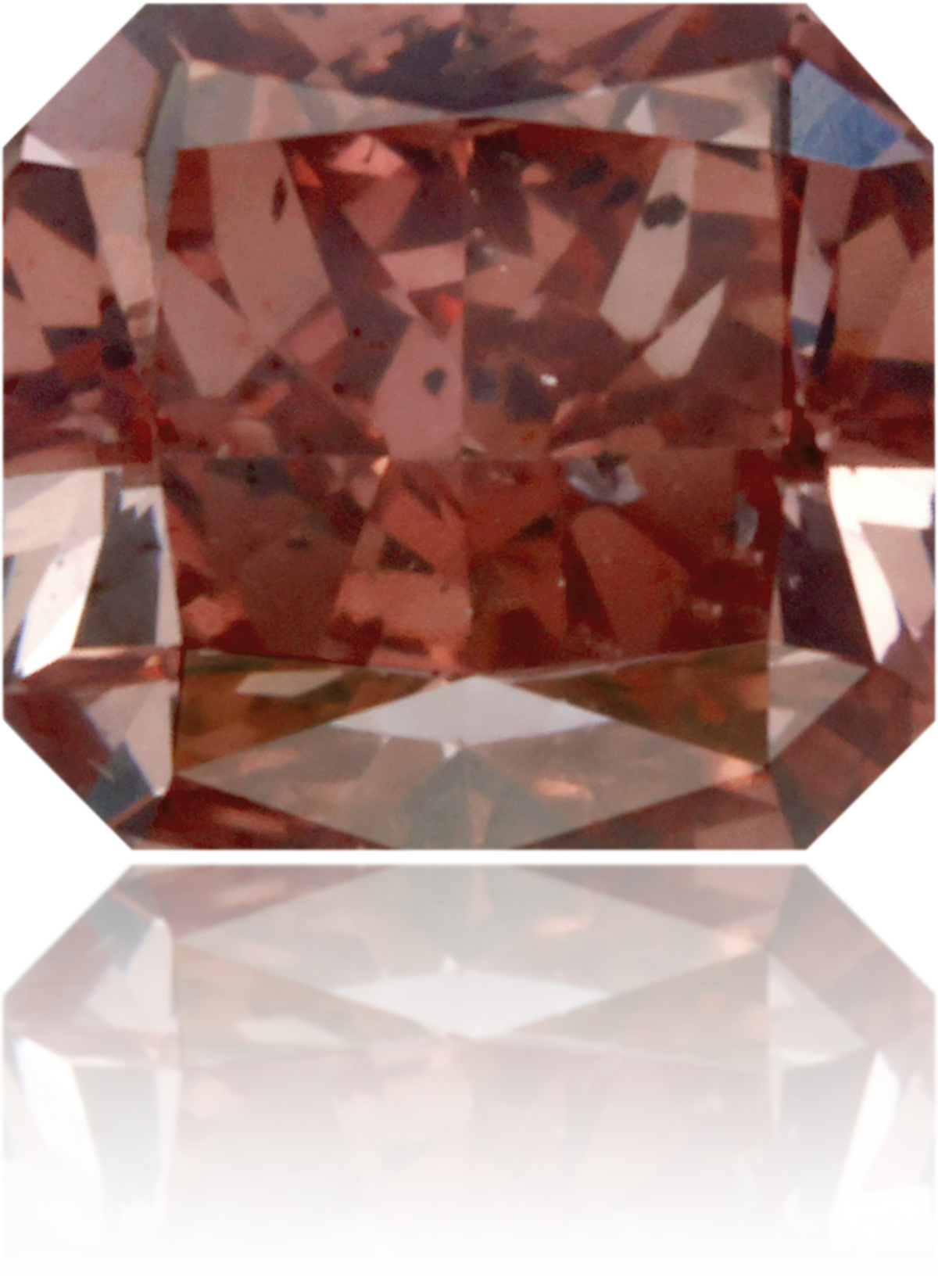 Natural Pink Diamond Rectangle 0.53 ct Polished