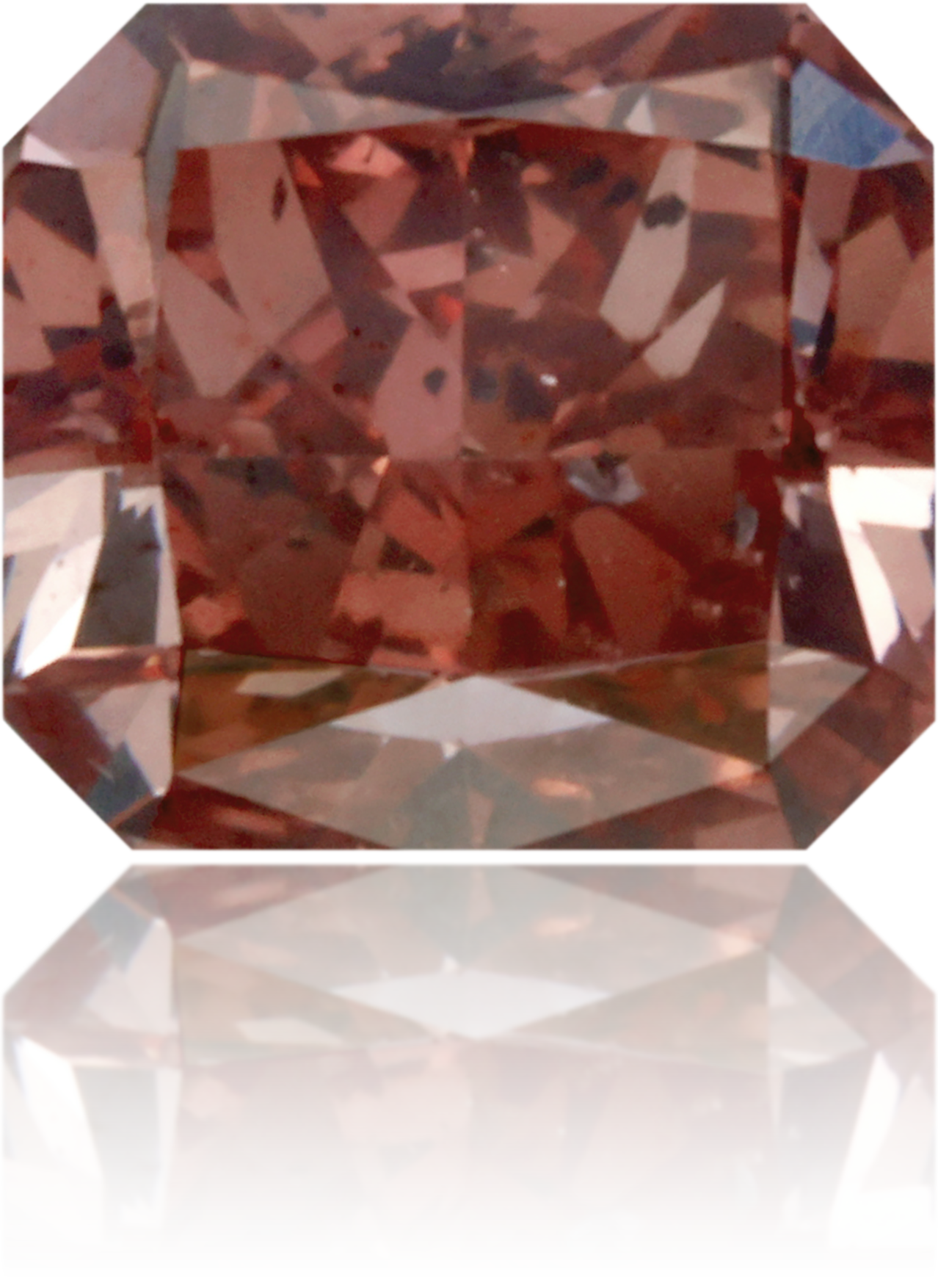 Natural Pink Diamond Rectangle 0.53 ct Polished