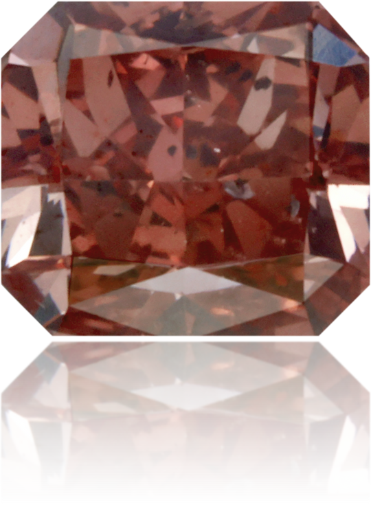 Natural Pink Diamond Rectangle 0.53 ct Polished