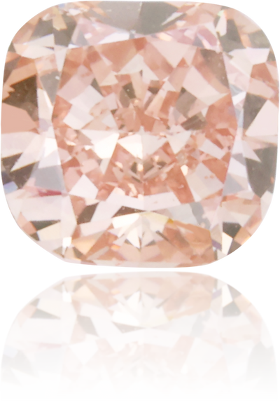 Natural Pink Diamond Square 0.63 ct Polished