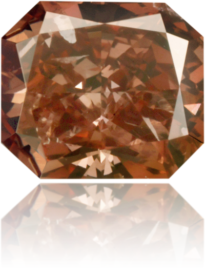 Natural Pink Diamond Rectangle 0.72 ct Polished