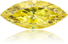 Natural Yellow Diamond Marquise 0.80 ct Polished