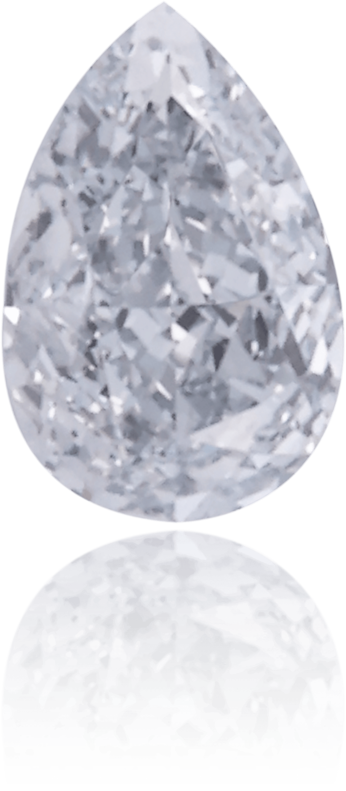 Natural Blue Diamond Pear Shape 0.15 ct Polished