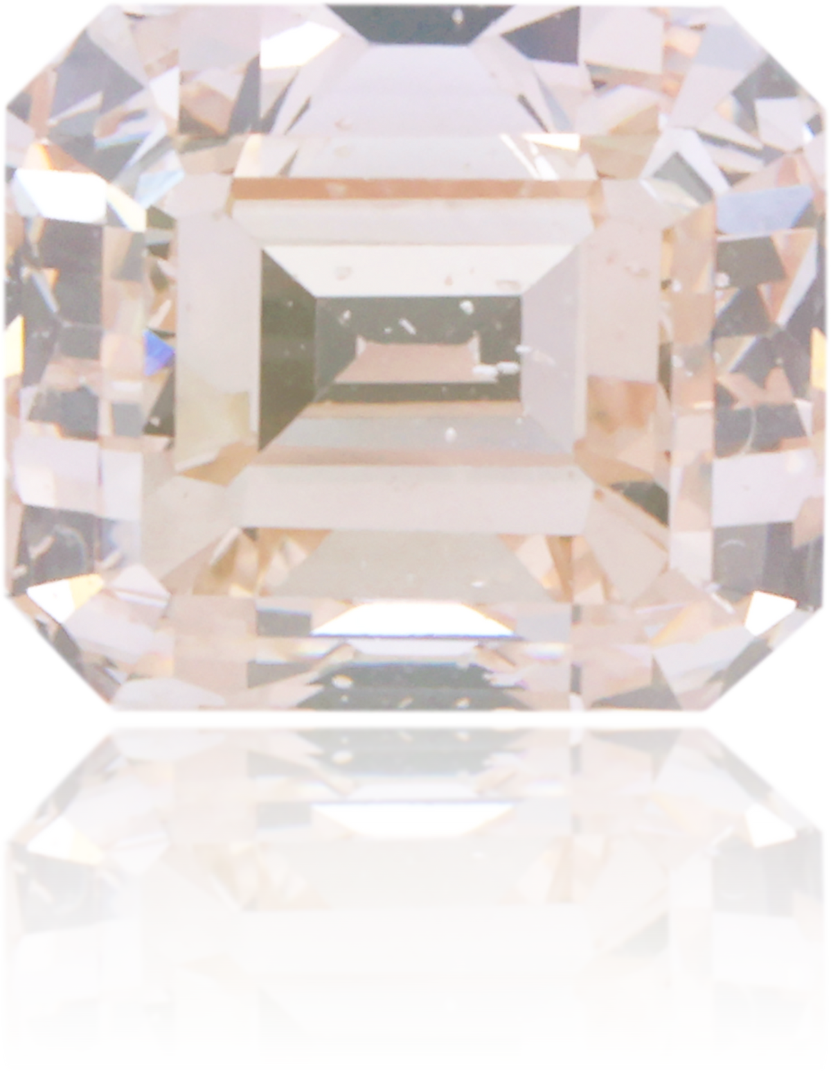 Natural Pink Diamond Rectangle 0.59 ct Polished