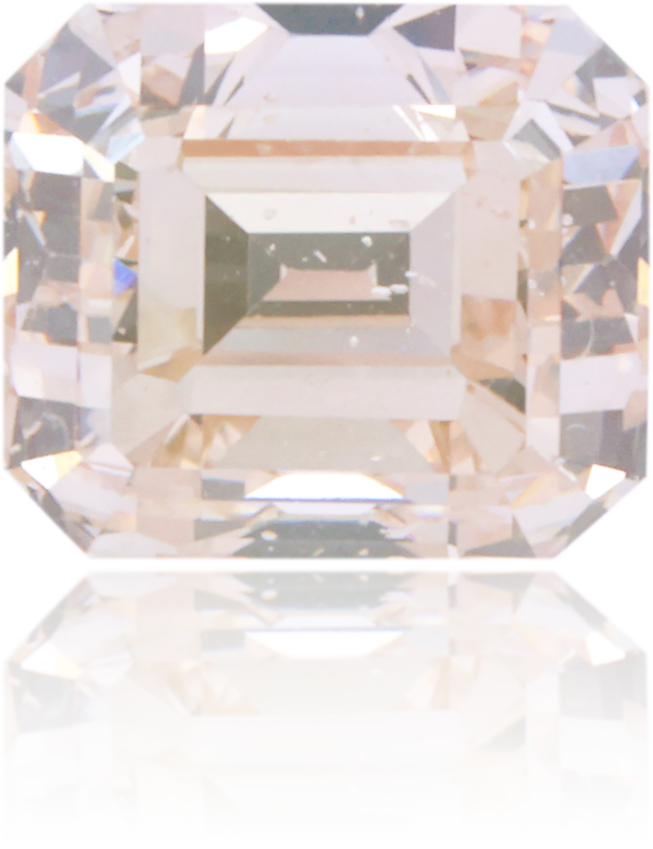 Natural Pink Diamond Rectangle 0.59 ct Polished