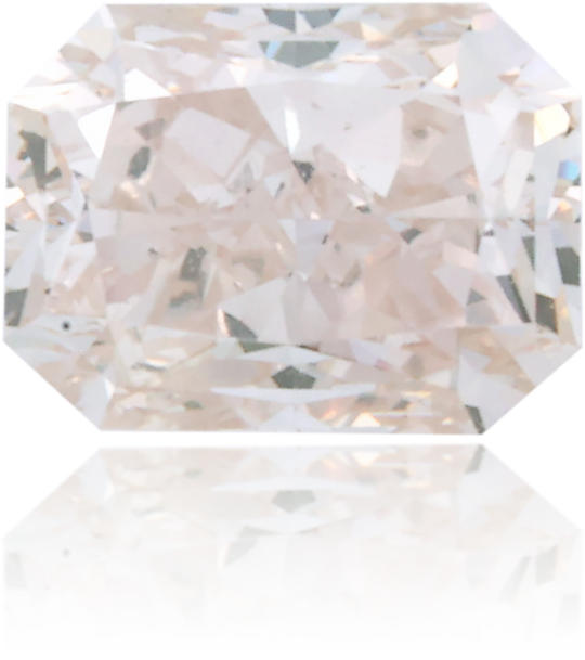 Natural Pink Diamond Rectangle 0.53 ct Polished