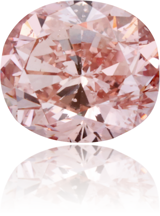 Natural Pink Diamond Oval 1.12 ct Polished