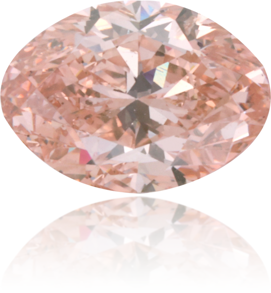 Natural Pink Diamond Oval 1.03 ct Polished
