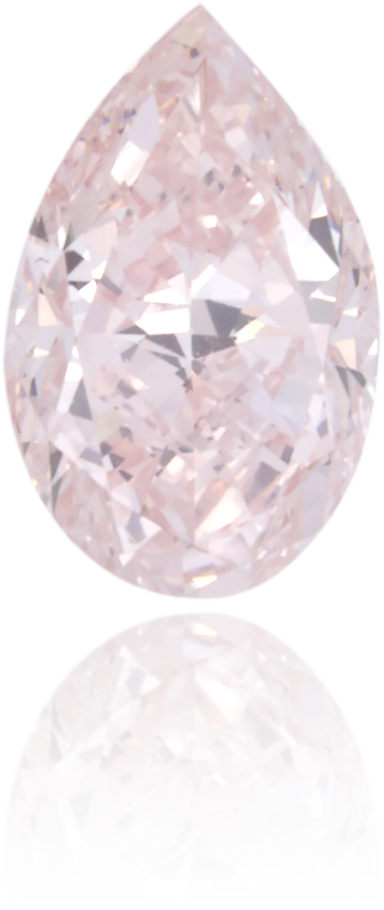 Natural Pink Diamond Pear Shape 0.67 ct Polished