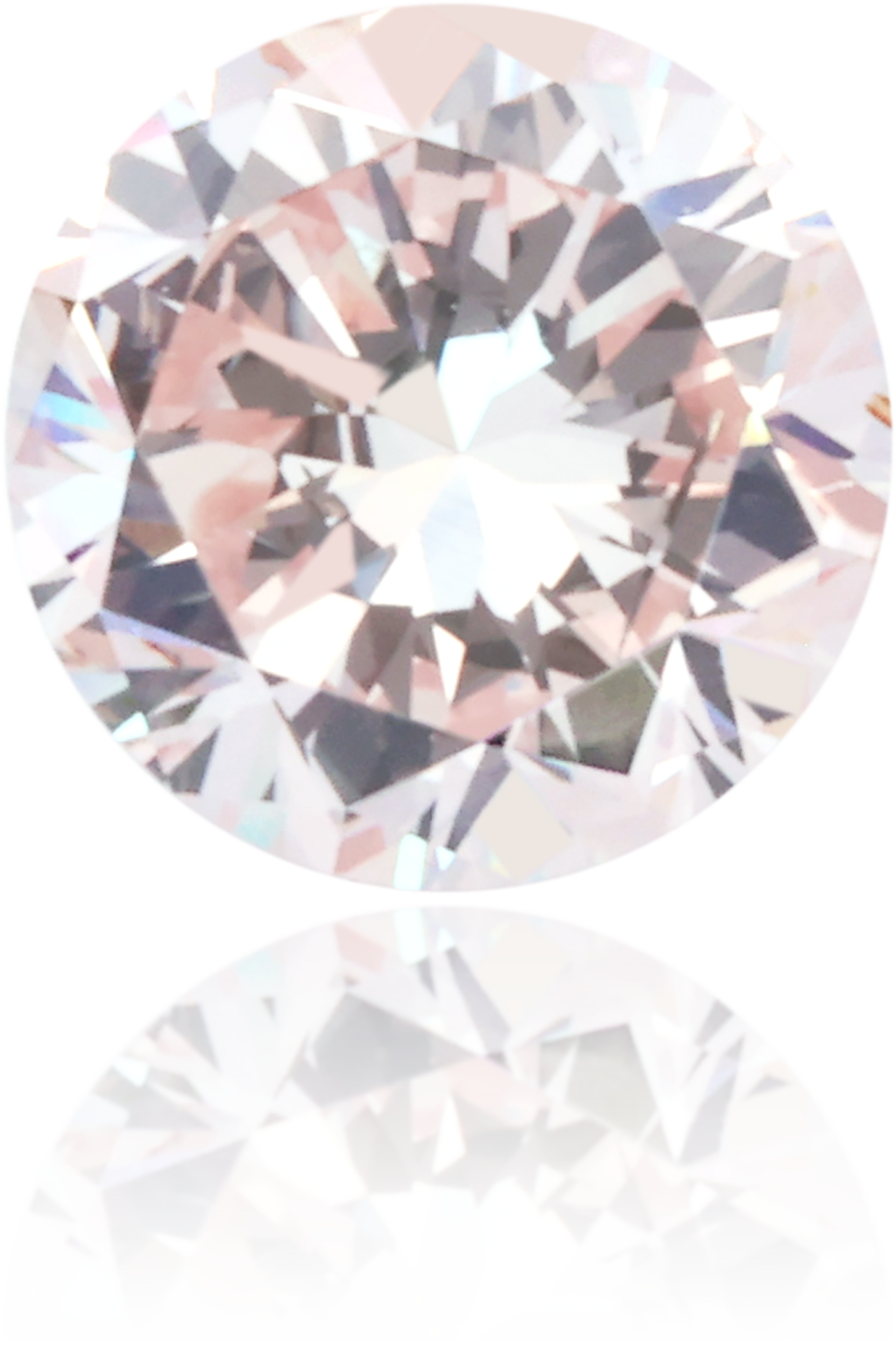 Natural Pink Diamond Round 1.00 ct Polished