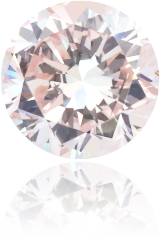Natural Pink Diamond Round 1.00 ct Polished
