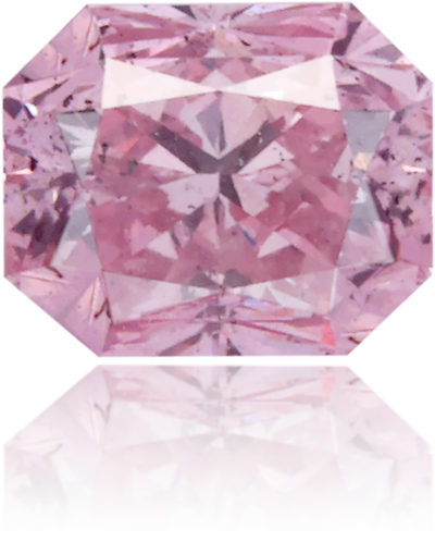 Natural Pink Diamond Rectangle 0.69 ct Polished