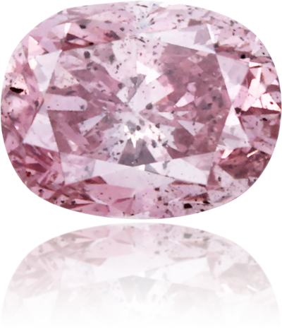 Natural Purple Diamond Cushion 0.85 ct Polished