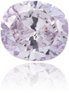 Natural Purple Diamond Cushion 0.44 ct Polished