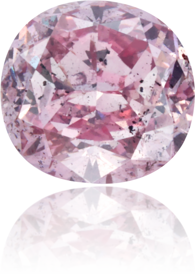 Natural Purple Diamond Cushion 0.84 ct Polished