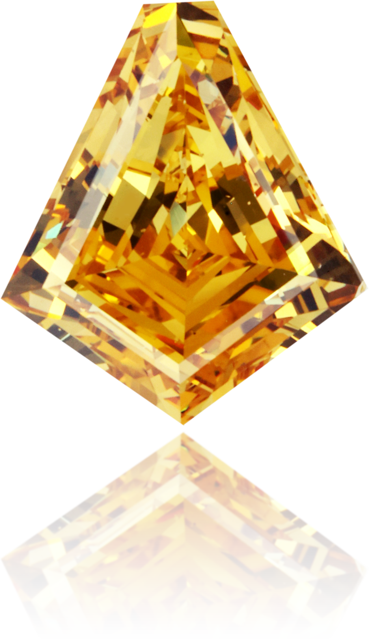 Natural Yellow Diamond Kite 1.43 ct Polished