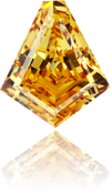 Natural Yellow Diamond Kite 1.43 ct Polished