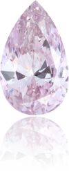Natural Purple Diamond Pear Shape 0.59 ct Polished