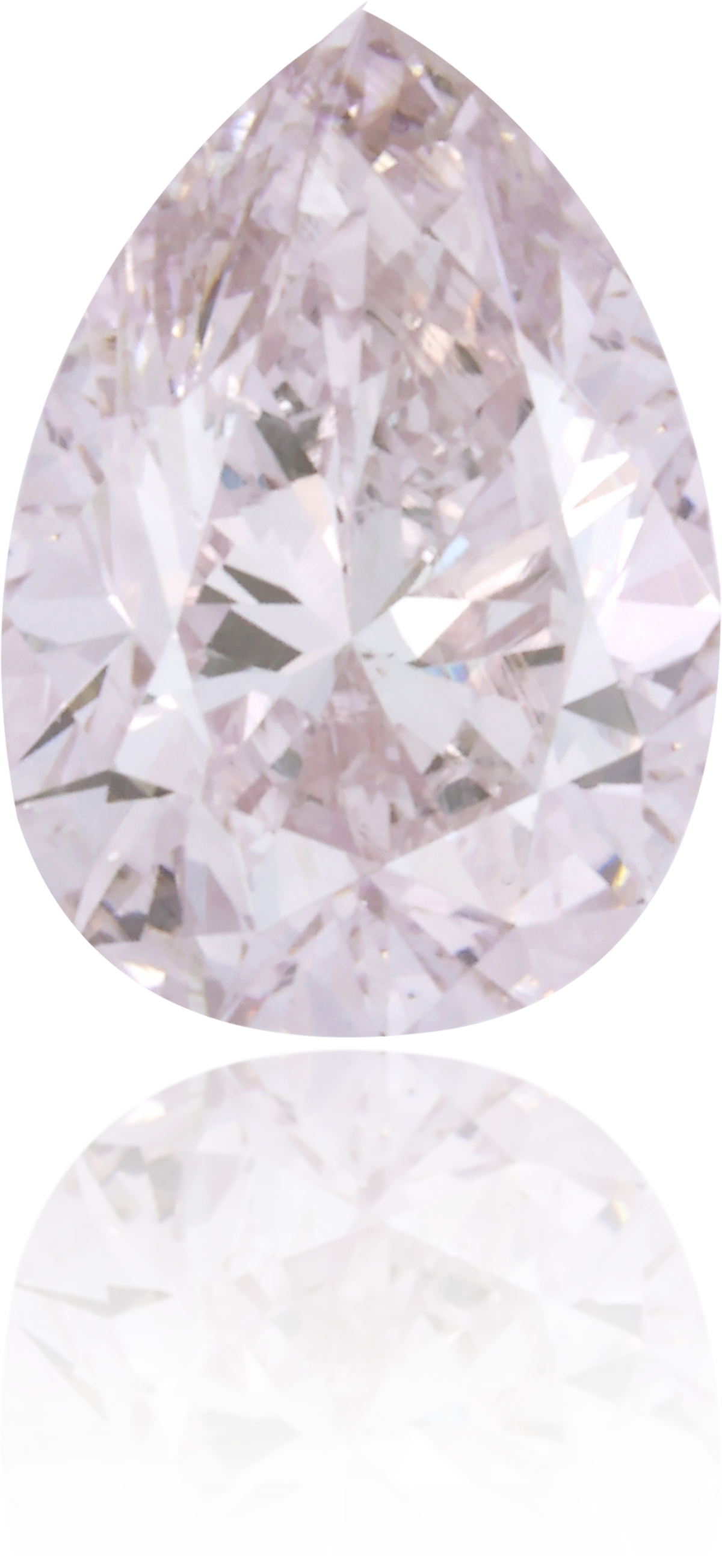 Natural Purple Diamond Pear Shape 0.90 ct Polished