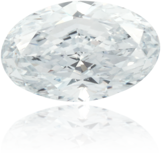 Natural Blue Diamond Oval 0.62 ct Polished