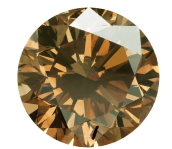 Fancy Deep Brown Argyle diamond.