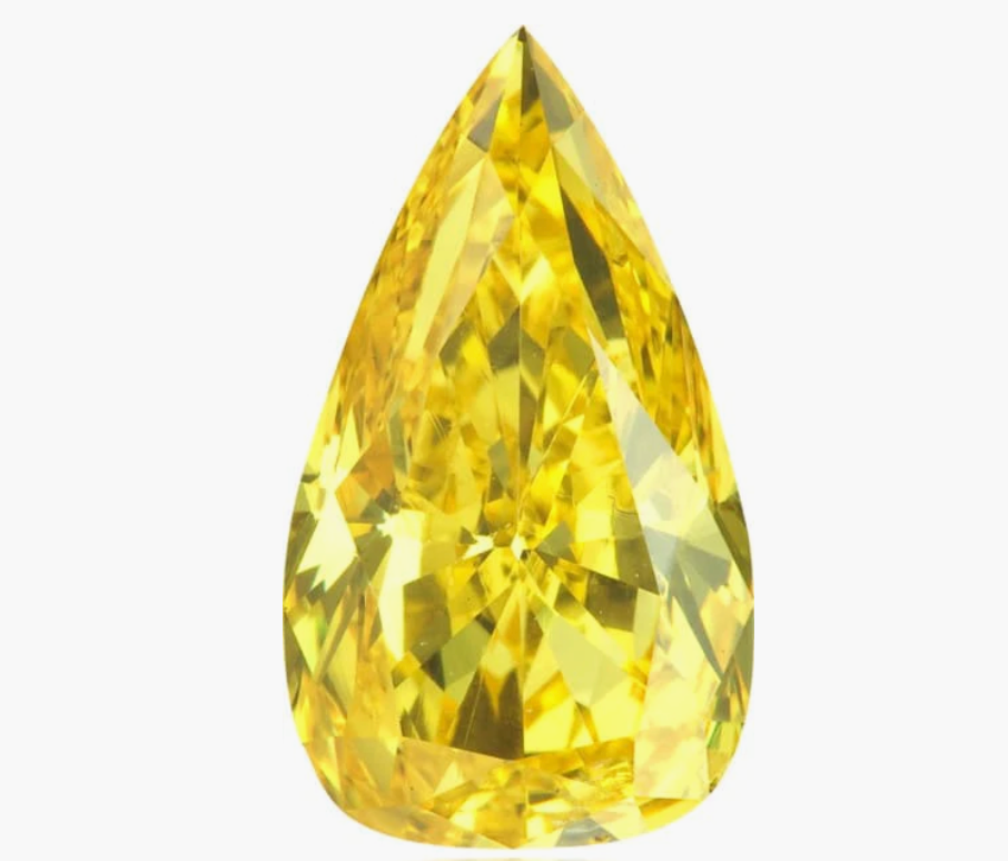 Canary Yellow Diamond with GIA report