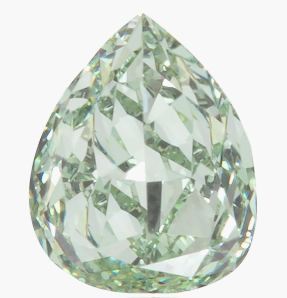 Fancy Green diamond with GIA report