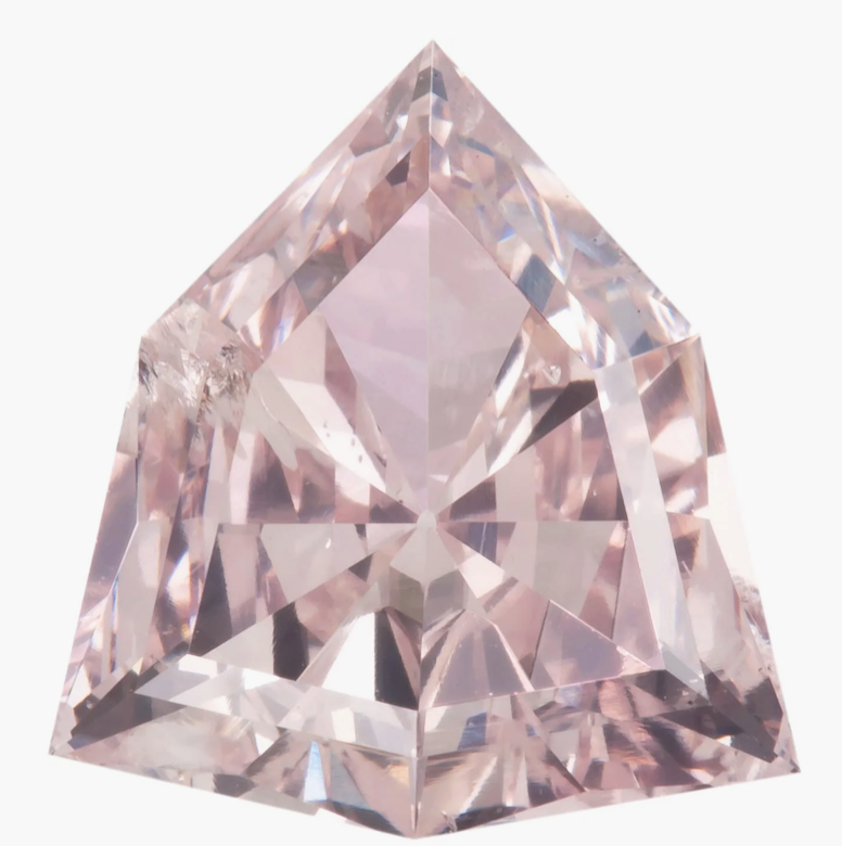 Fancy Pink Argyle diamond with GIA report.