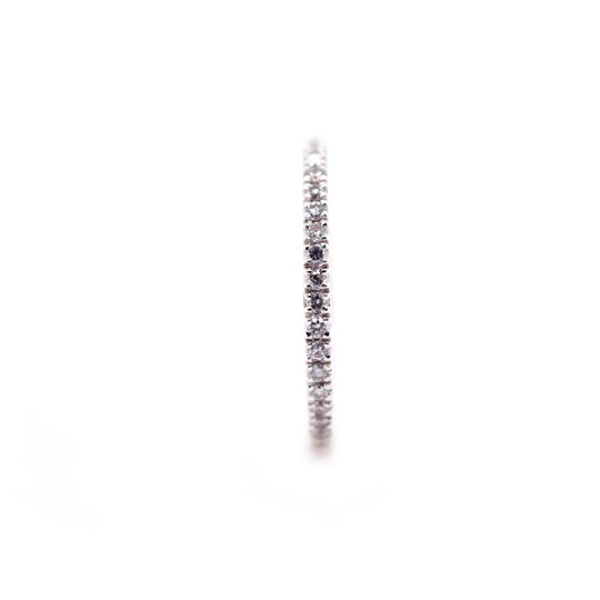 Gray Diamond Eternity Ring