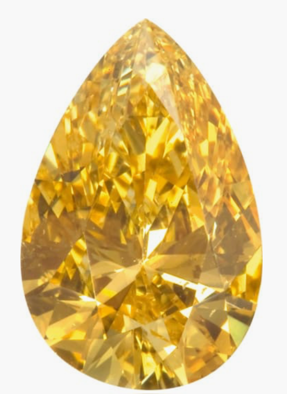 Fancy Intense Orangy Yellow diamond