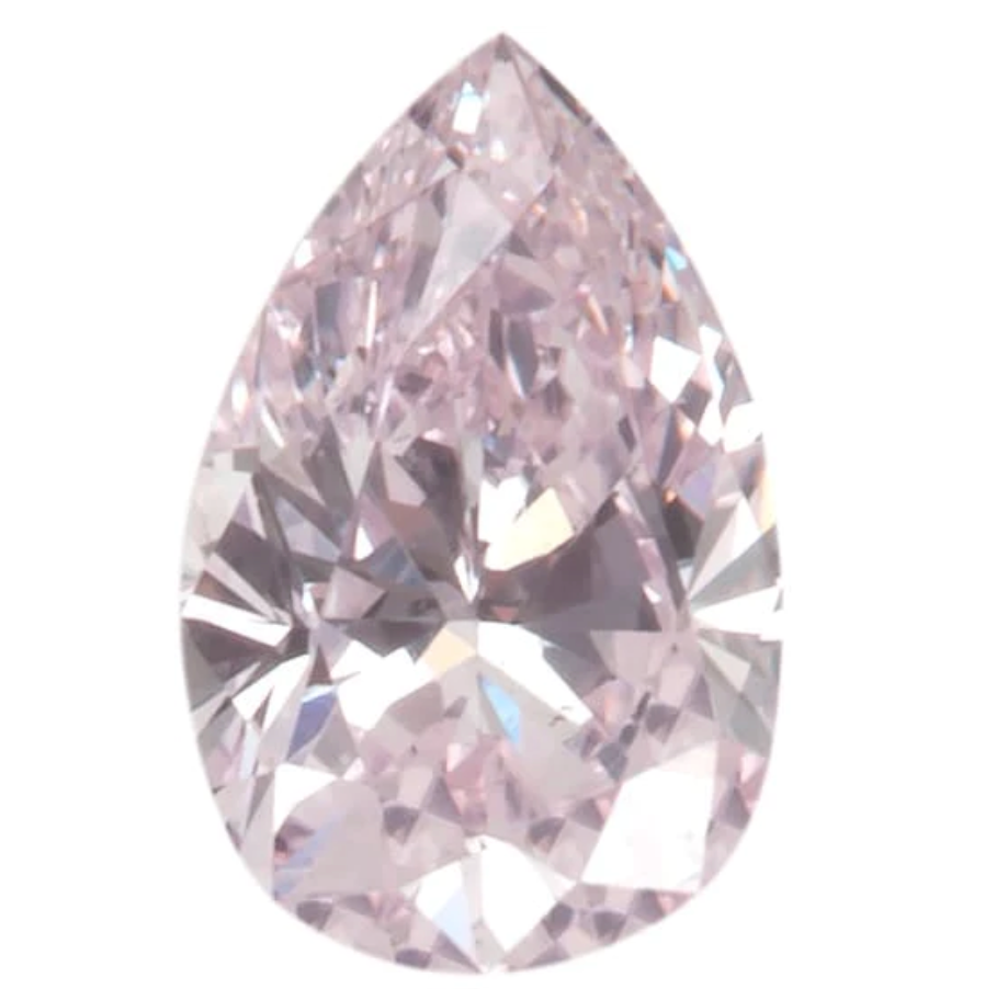 Fancy Pink Pear cut VS2 Argyle diamond