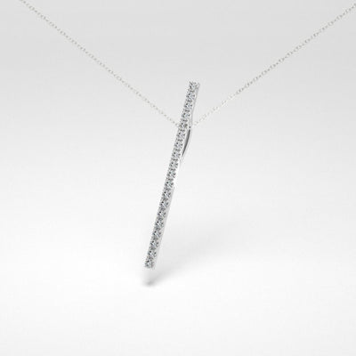 Gray The Line Necklace