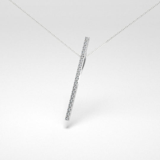 Gray The Line Necklace