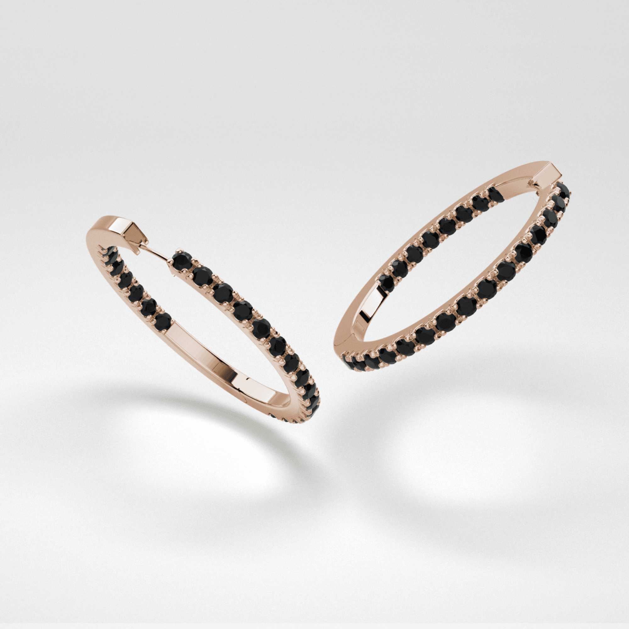 The Line Hoop Earrings