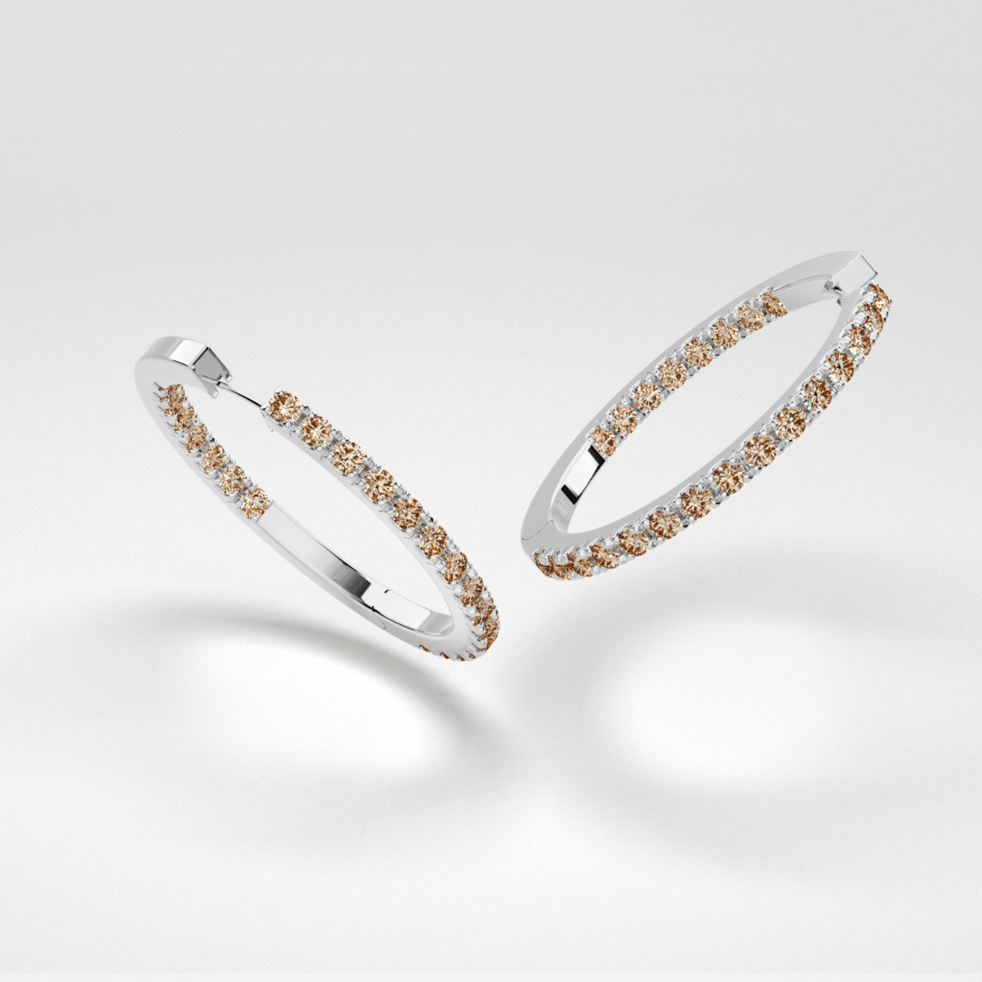The Line Hoop Earrings