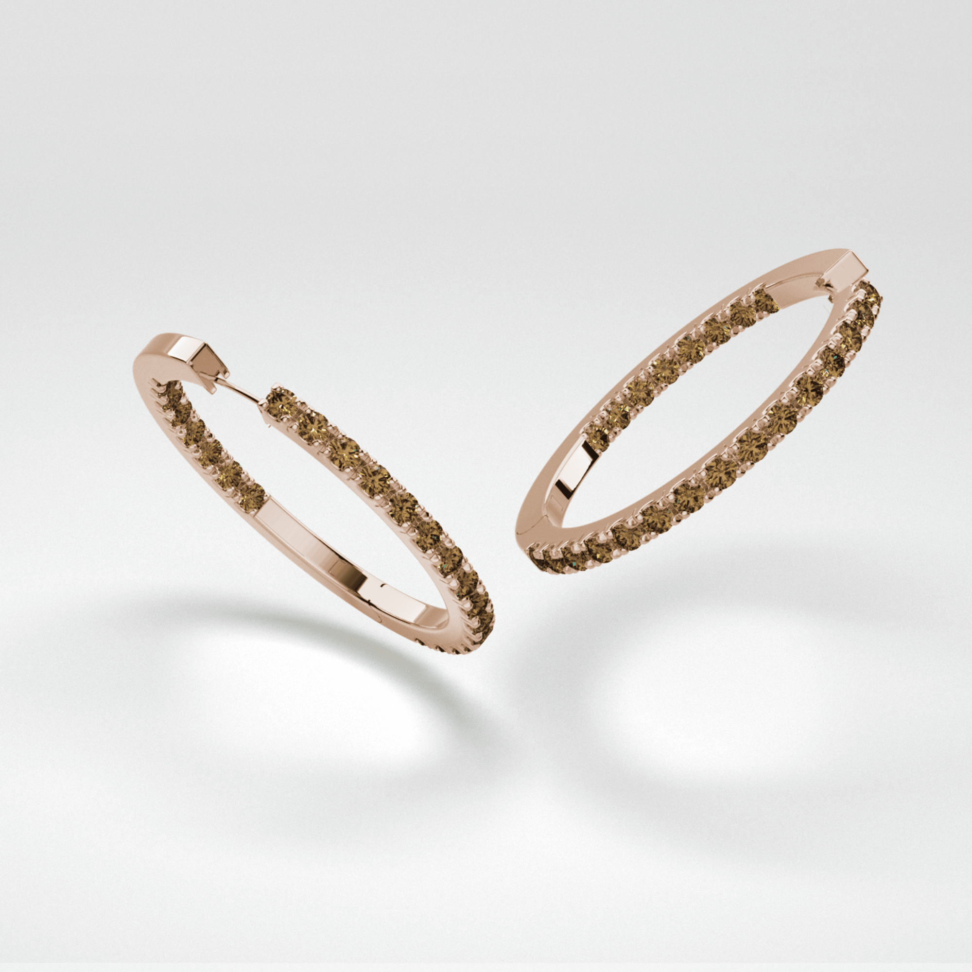 The Line Hoop Earrings