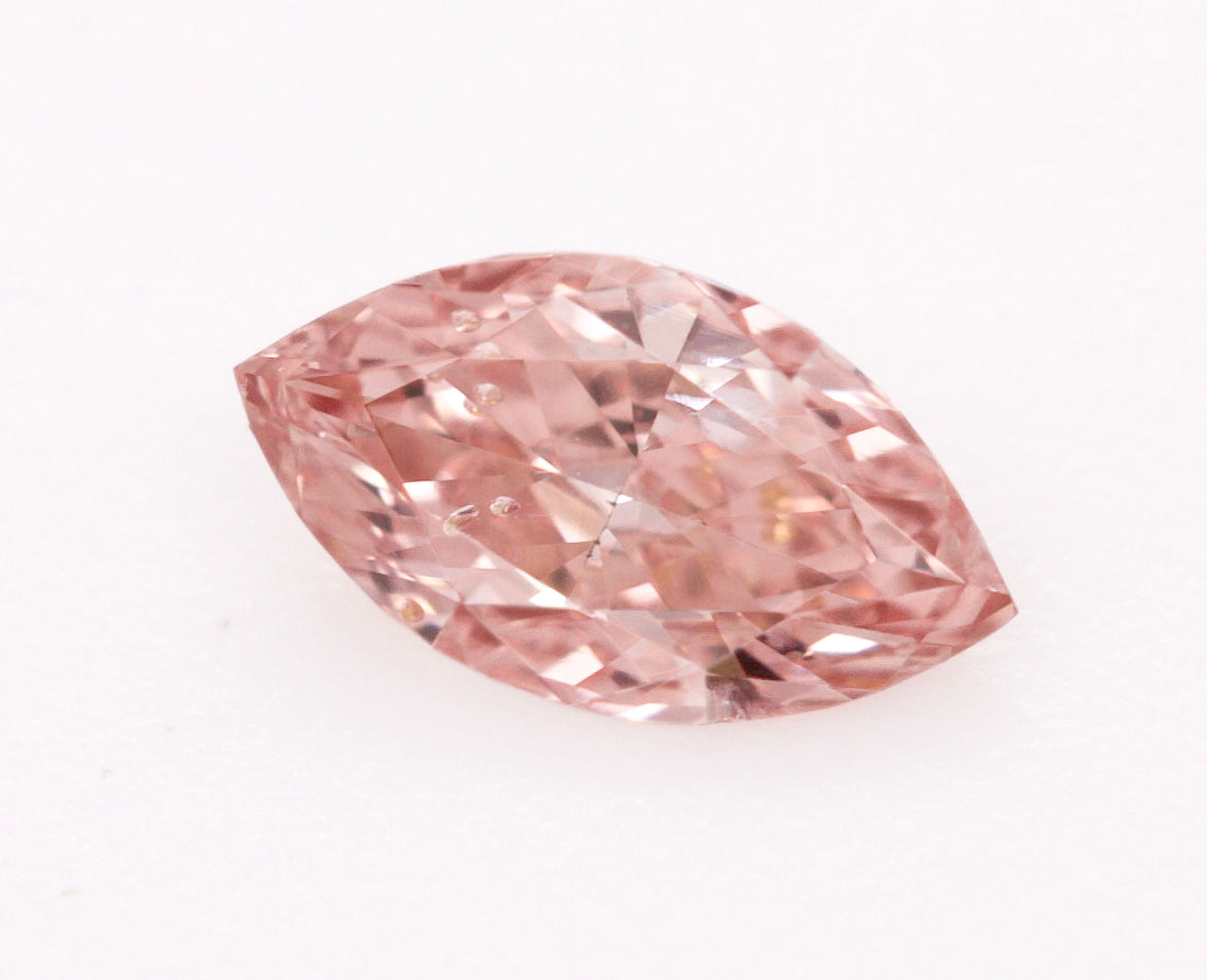 Fancy Intense Brownish Pink diamond from Langerman Diamonds.