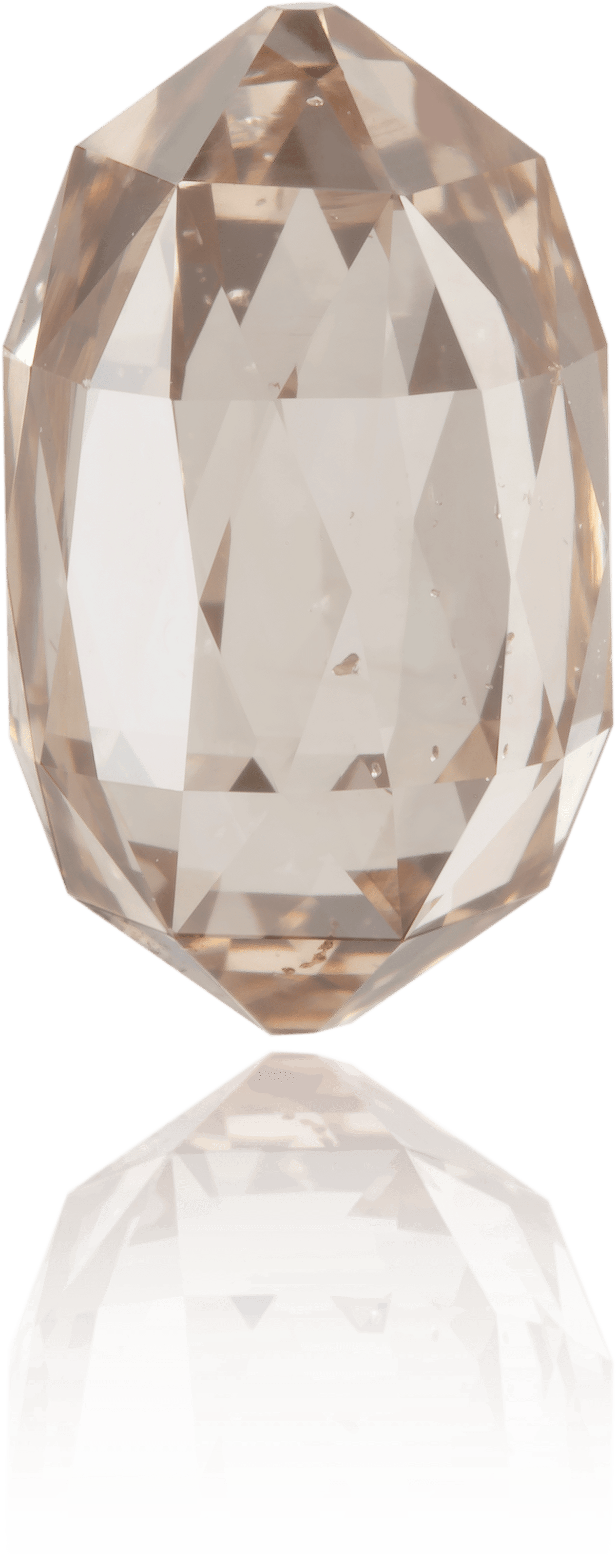 Natural Brown Diamond Briolette 5.05 ct Polished