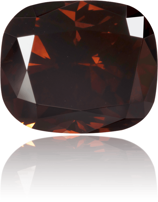 Natural Brown Diamond Cushion 2.20 ct Polished