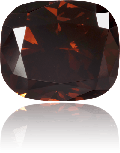Natural Brown Diamond Cushion 2.20 ct Polished