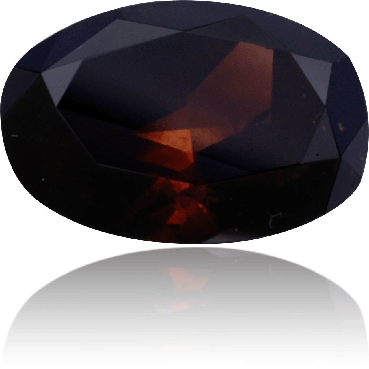 Natural Brown Diamond Oval 1.50 ct Polished