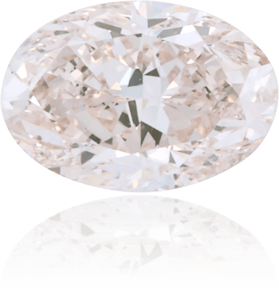 Natural Pink Diamond Oval 1.14 ct Polished