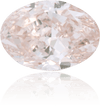 Natural Pink Diamond Oval 0.91 ct Polished