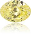 Natural Yellow Diamond Oval 1.04 ct Polished
