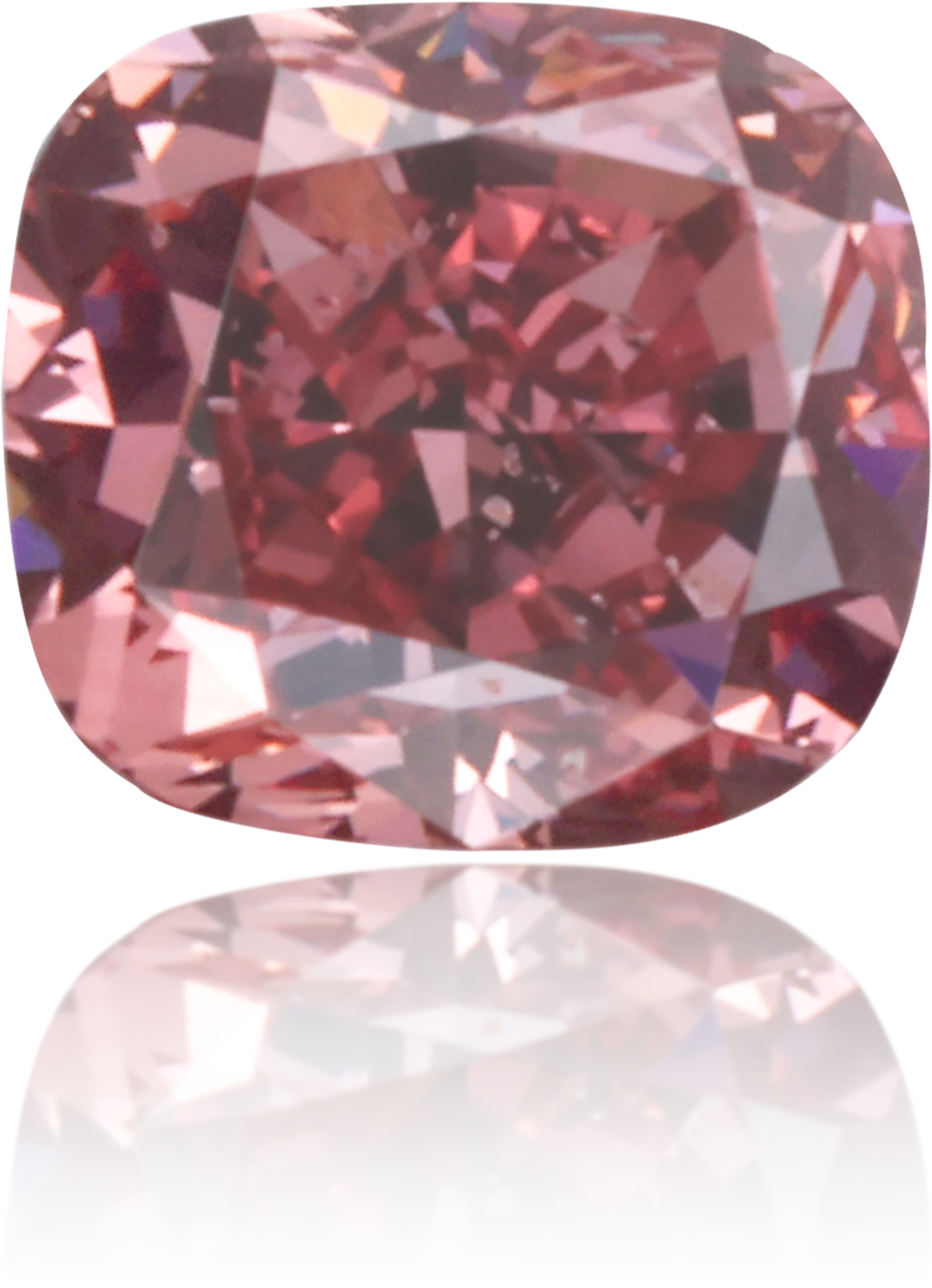 Natural Pink Diamond Cushion 0.20 ct Polished