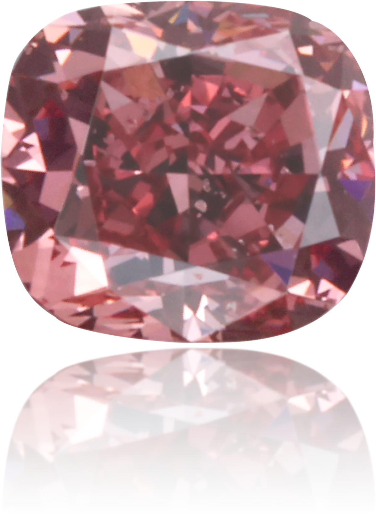 Natural Pink Diamond Cushion 0.20 ct Polished